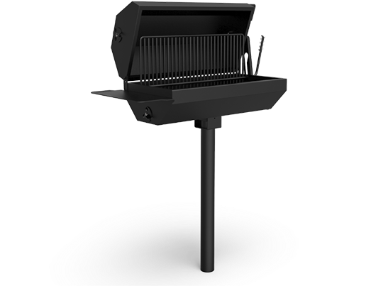 Covered Grill - Outdoor Grill Rack & Topper (1000x563), Png Download