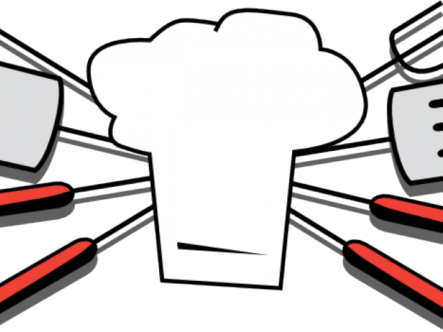 Freeuse Library Cliparts Free Download Clip Art Carwad - Barbecue Tools Shower Curtain (640x480), Png Download