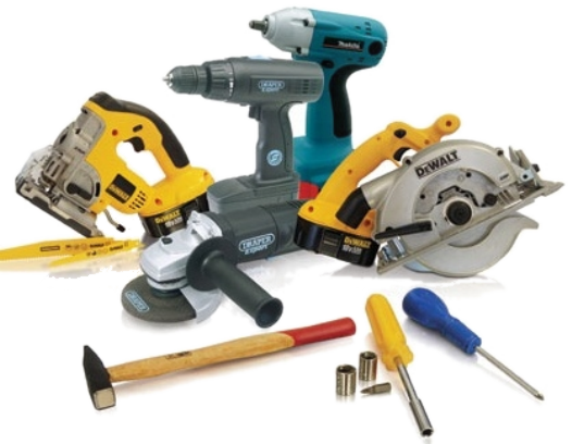 Herramientas - Hand And Power Tools (526x408), Png Download