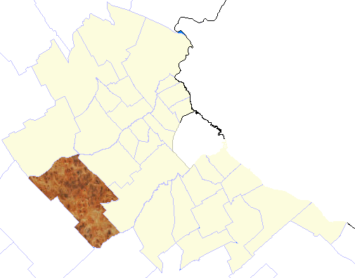 Partido De Marcos Paz, Argentina - Map (505x396), Png Download