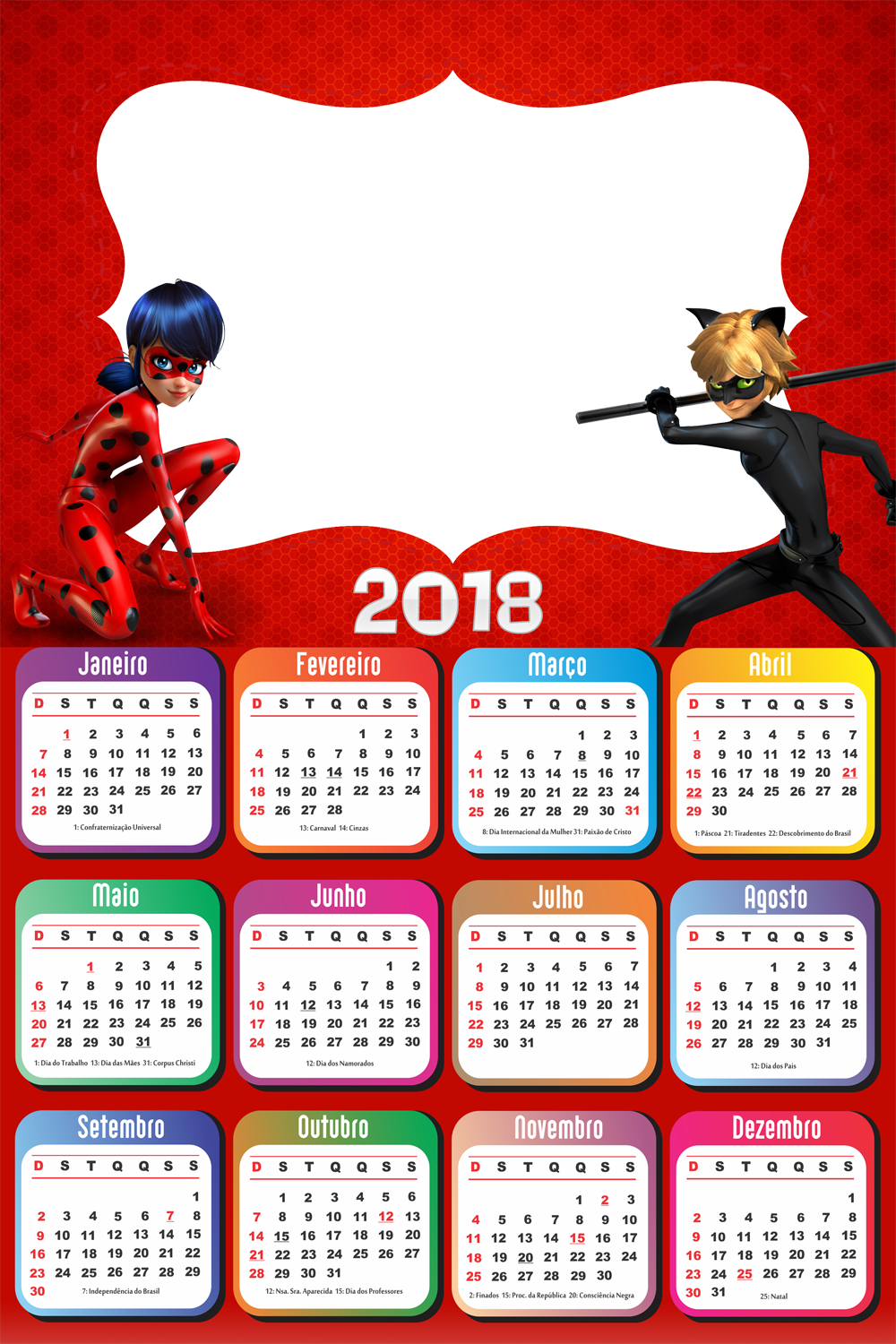 Anime Miraculous Ladybug Shoulder Bag Cat Noir Adrien (1000x1500), Png Download