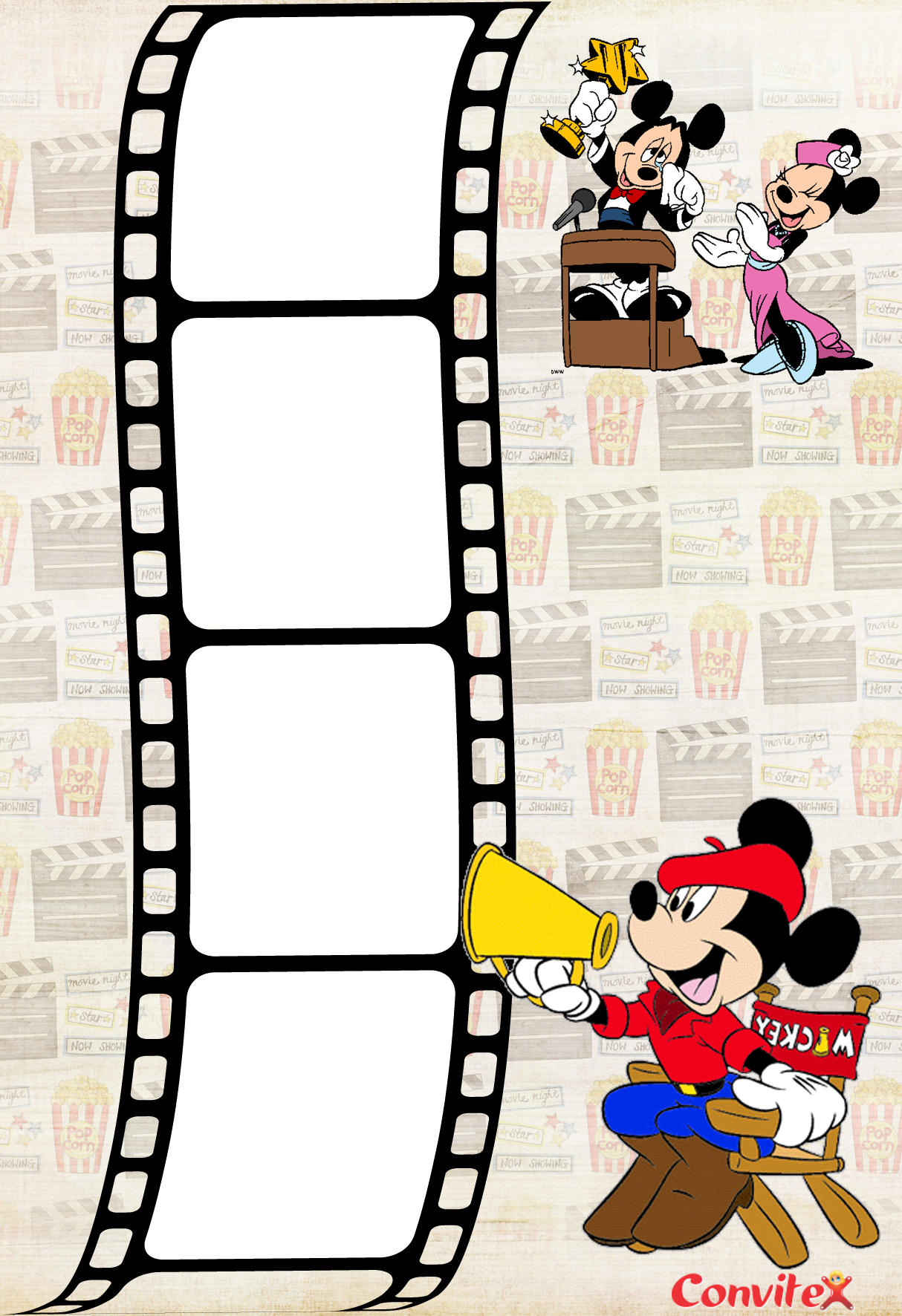 Anúncios - Coloriage Mickey Et Minnie (1214x1772), Png Download