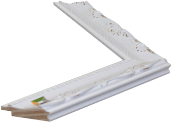 Moldura Avulsa Branca Provençal Para Imagens/fotos - Photography (350x350), Png Download