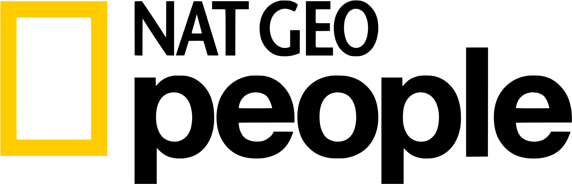 Open - Nat Geo People Hd Logo Png (2000x681), Png Download