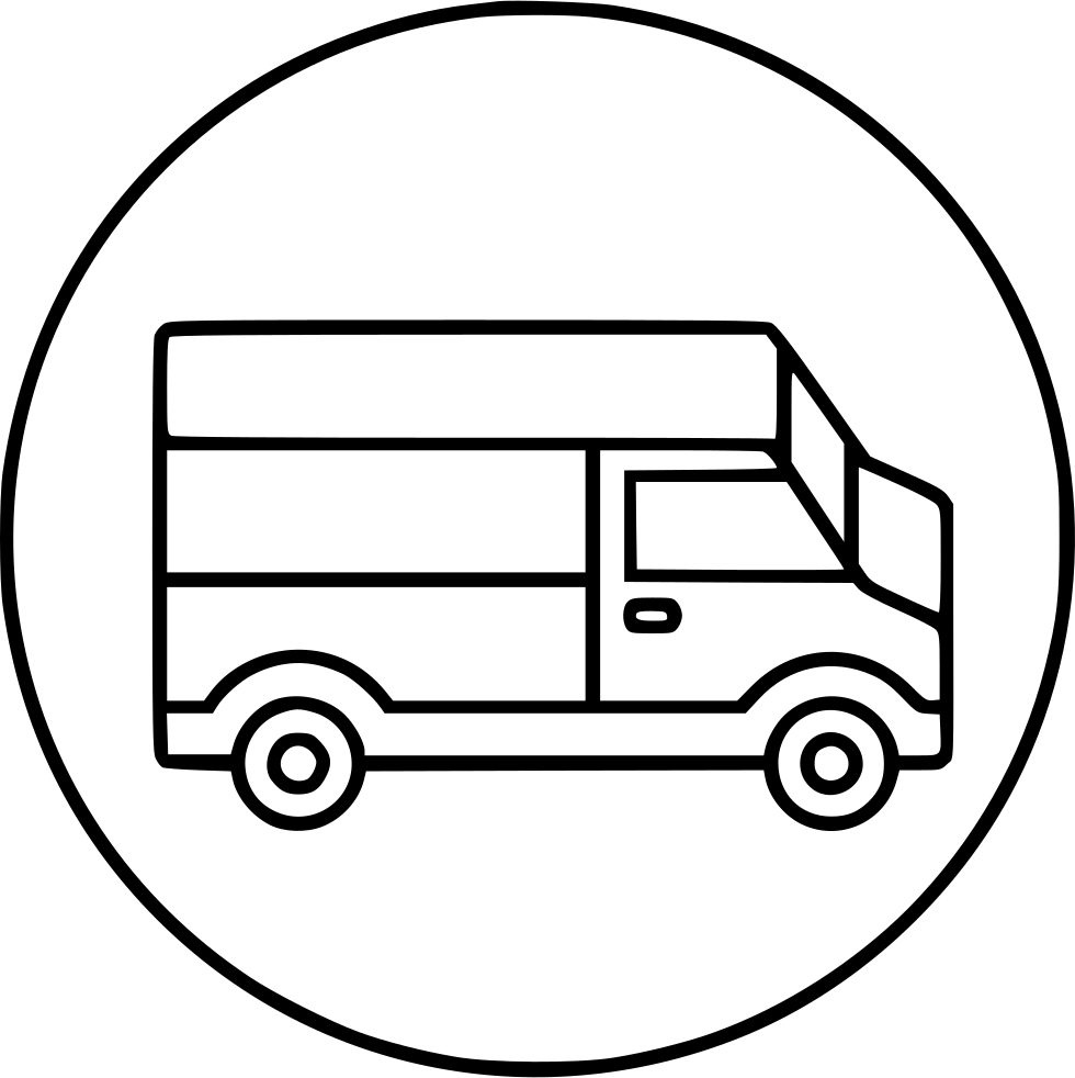 Truck Delivery Transport Shipping - Illustration (980x982), Png Download