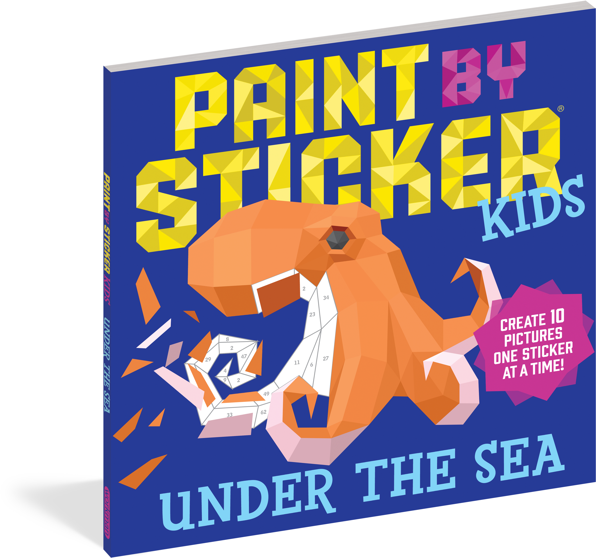 Paint By Sticker Kids - Paint By Sticker Kids: Under The Sea [book] (2550x2400), Png Download