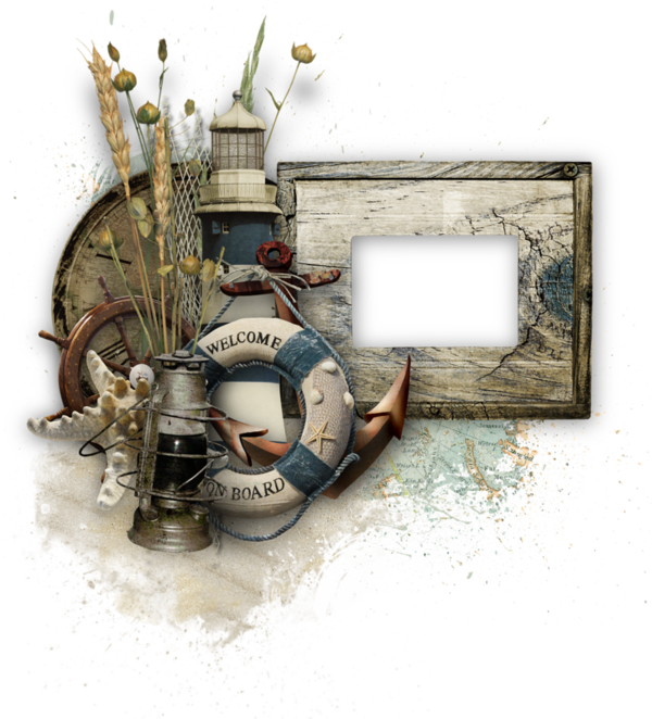 Pirate Art, Borders For Paper, Borders And Frames, - Морской Флот Для Фотошопа (600x662), Png Download