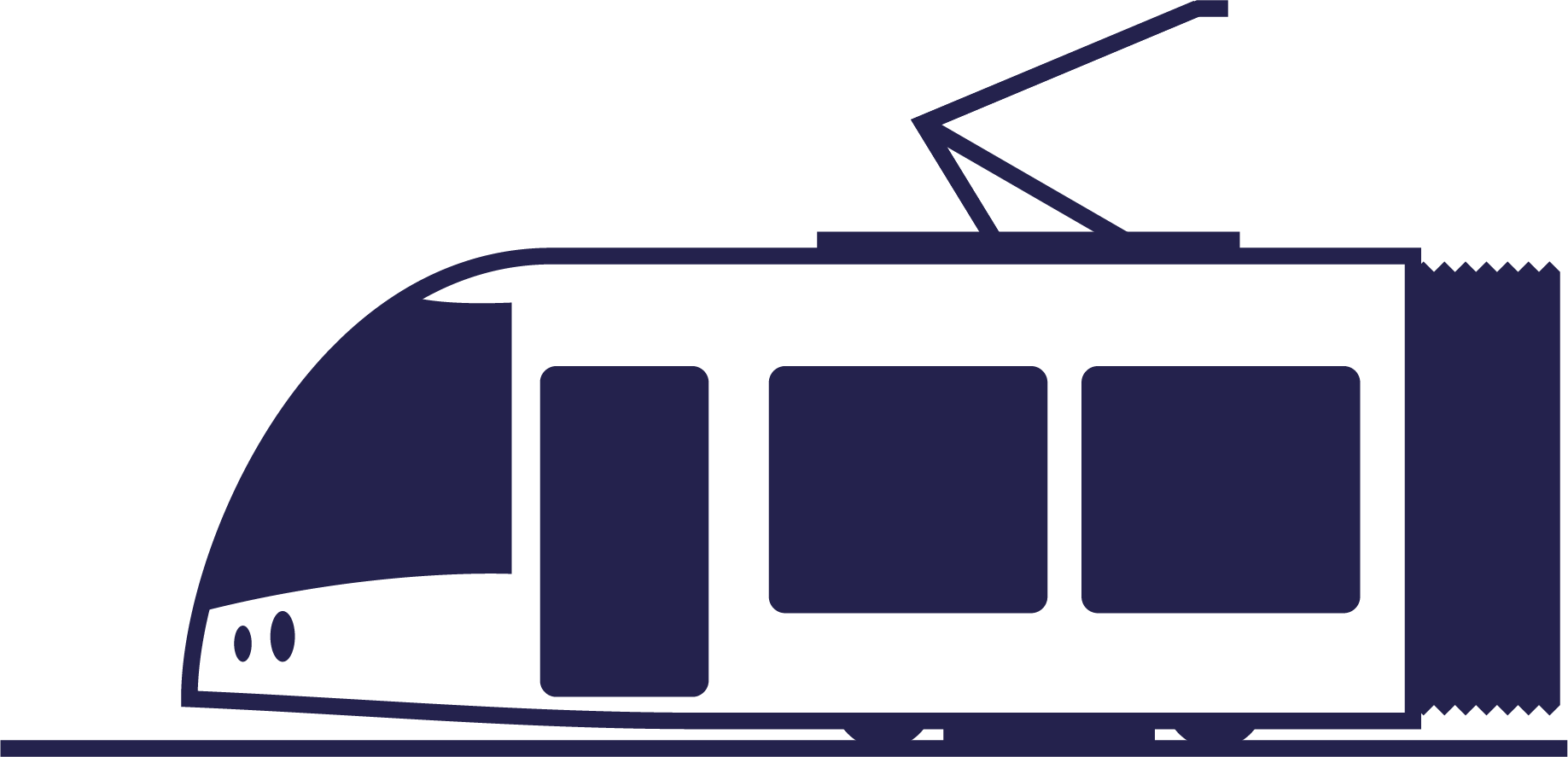 Metro And Light Rail Jobs - Metro Clipart (1837x887), Png Download
