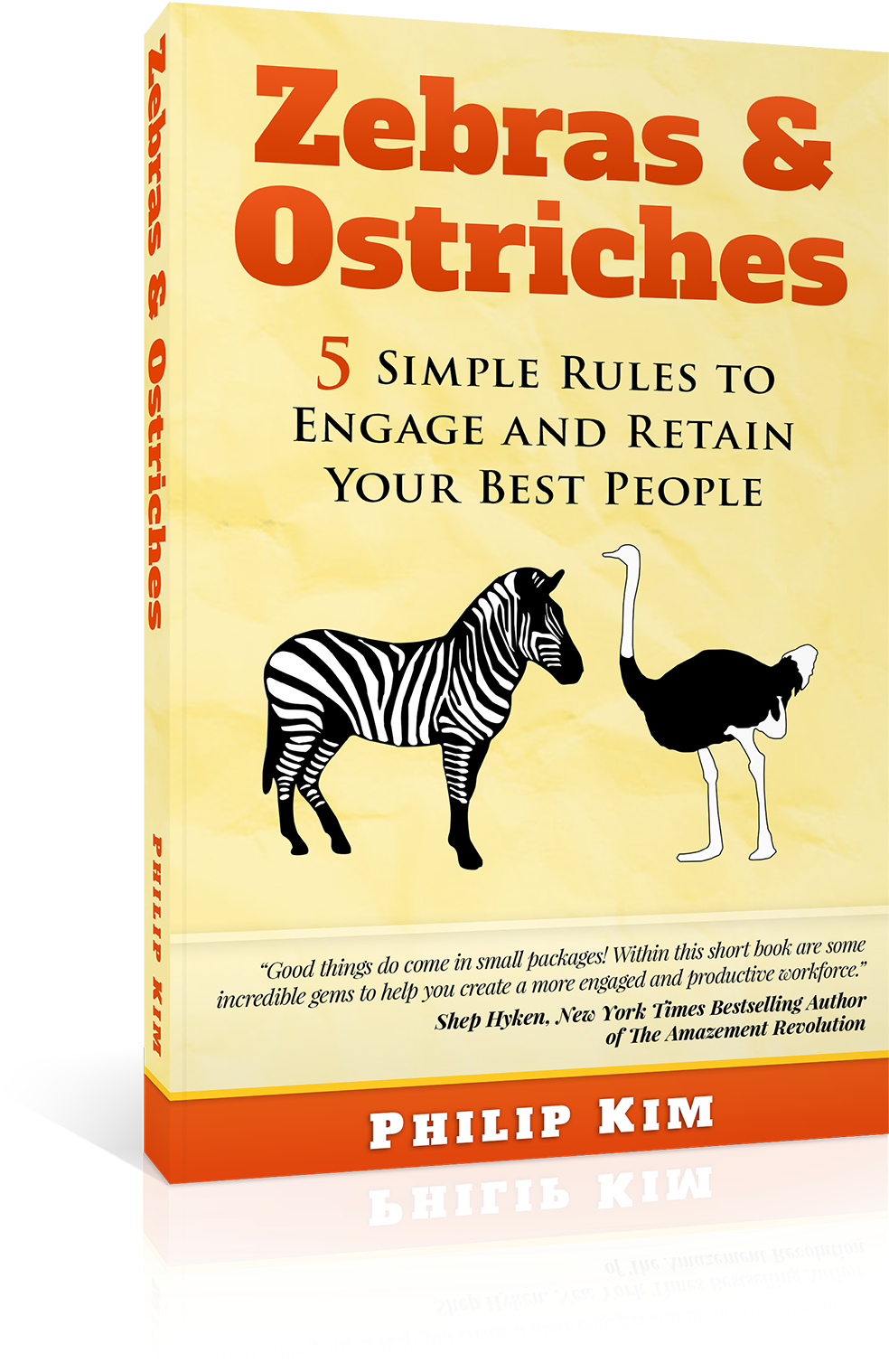 Zebras&ostriches-3d - Zebras & Ostriches: 5 Simple Rules To Engage And (1200x1729), Png Download