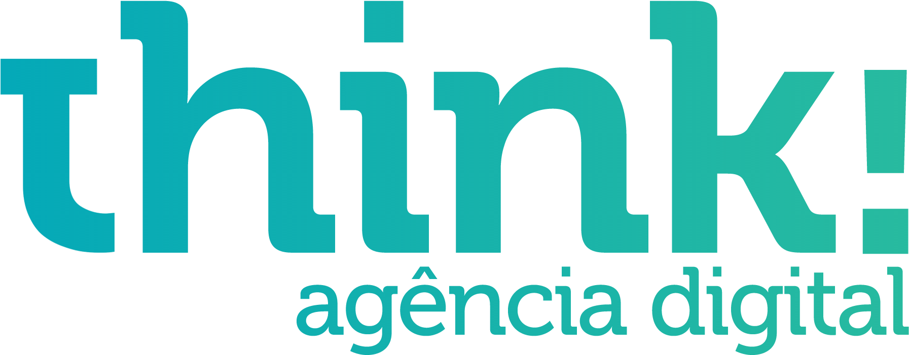 Logo Agencia Think - Agencia Think (2050x794), Png Download