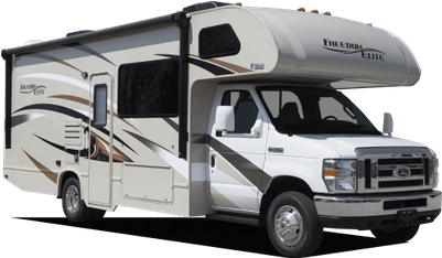 Freedom Elite Motorhome - Motorhome Clipart (400x400), Png Download