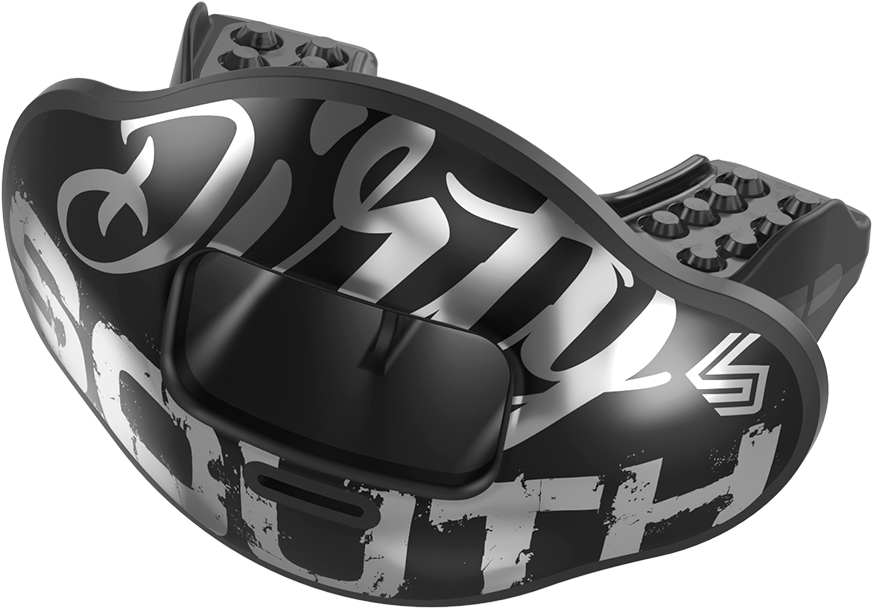 Chrome Dirty South Max Airflow Football Mouthguard - Shock Doctor Mouthguard Football (1000x1000), Png Download