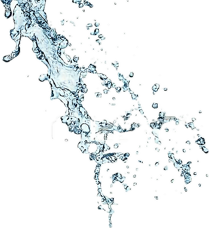 Salpicadura De Agua Png (668x728), Png Download