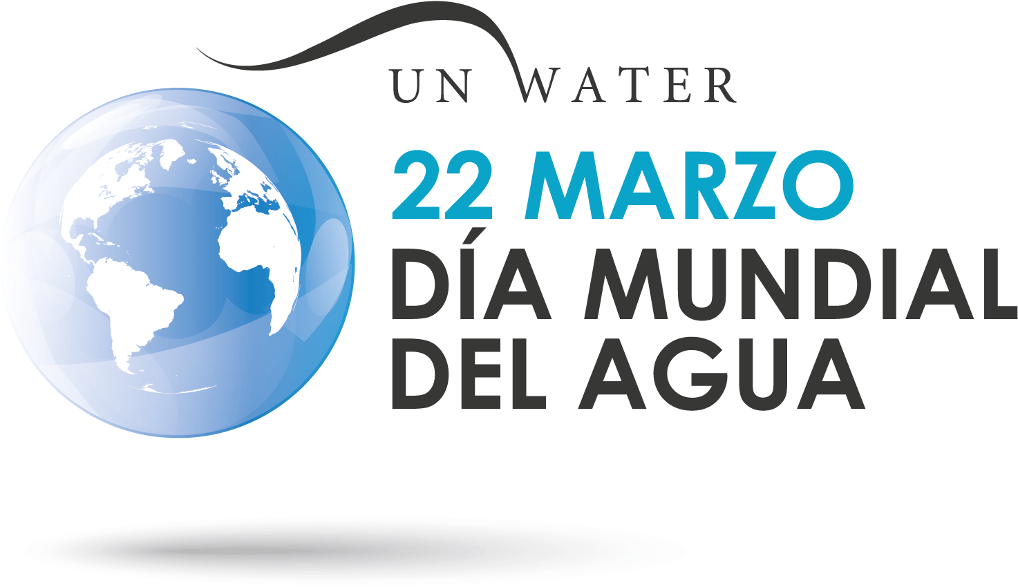 World Water Day 2018 Logo (1596x1562), Png Download