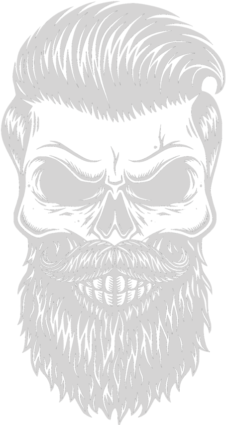 Logo Whiteclearcrop - Bearded Zombie With Sunglasses - Halloween Costume (1000x864), Png Download