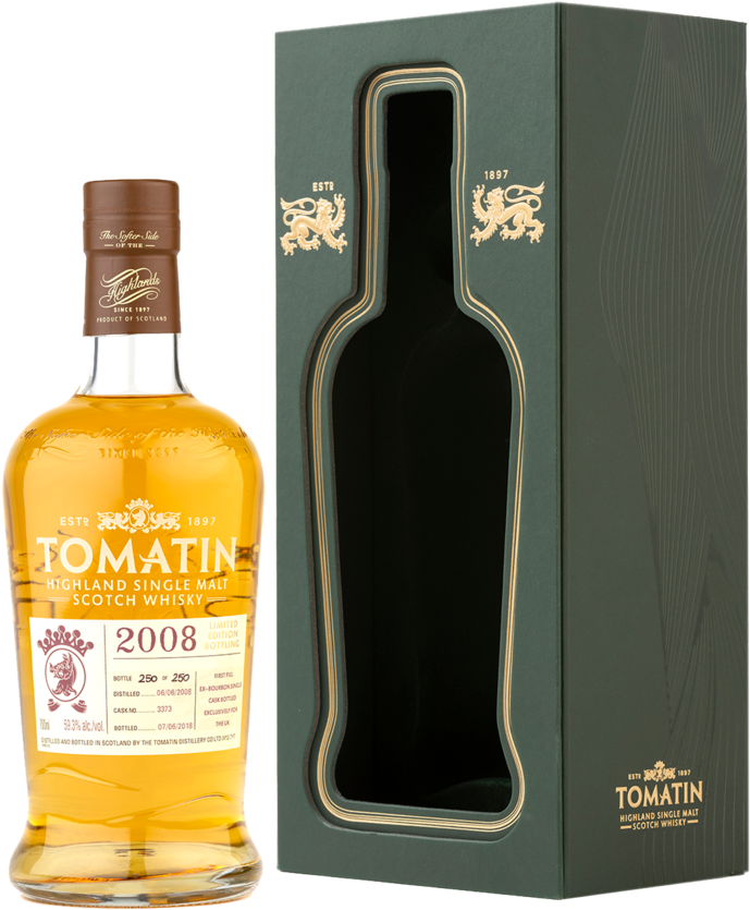 Tomatin 2008 Lo Res - Tomatin German Edition Limited Single Malt Whisky 2006 (1000x1000), Png Download