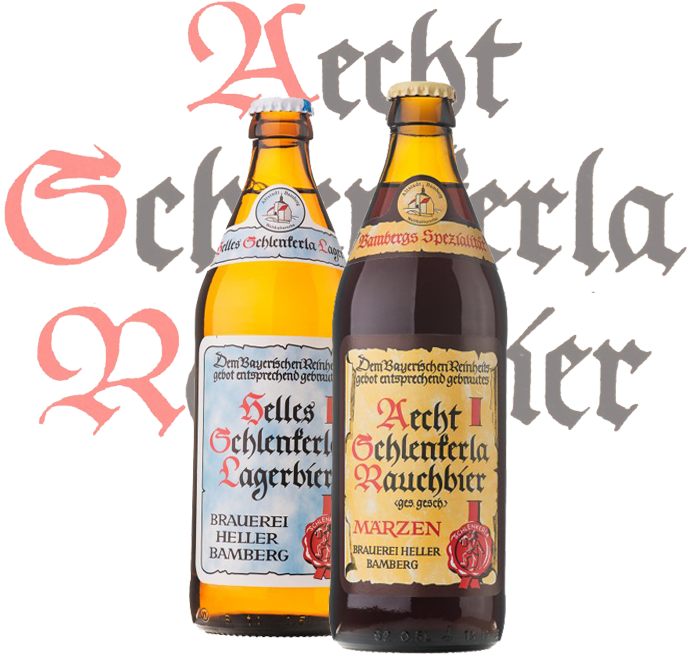 Schlenkerlala Más Famosa “cerveza Ahumada” - Brauerei Heller Bamberg Schlenkerla Rauchbier Marzen (800x800), Png Download