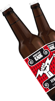 Zeus Scotch Ale, Birrificio Kaos, Bergamo - Beer Bottle (350x420), Png Download