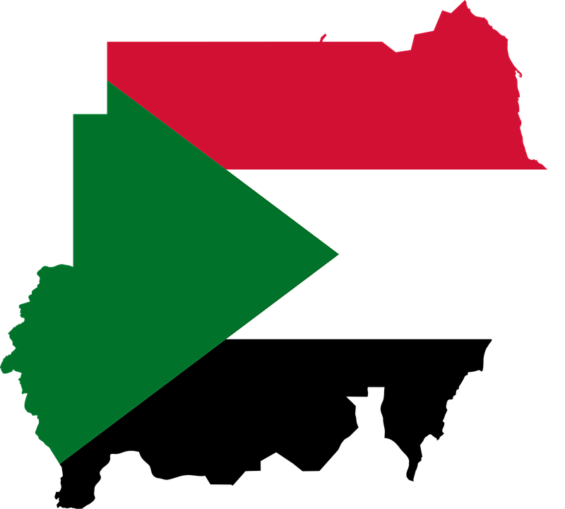 Csi's John Eibner Authors Book Chapter On Christians - Sudan Flag And Map (800x720), Png Download