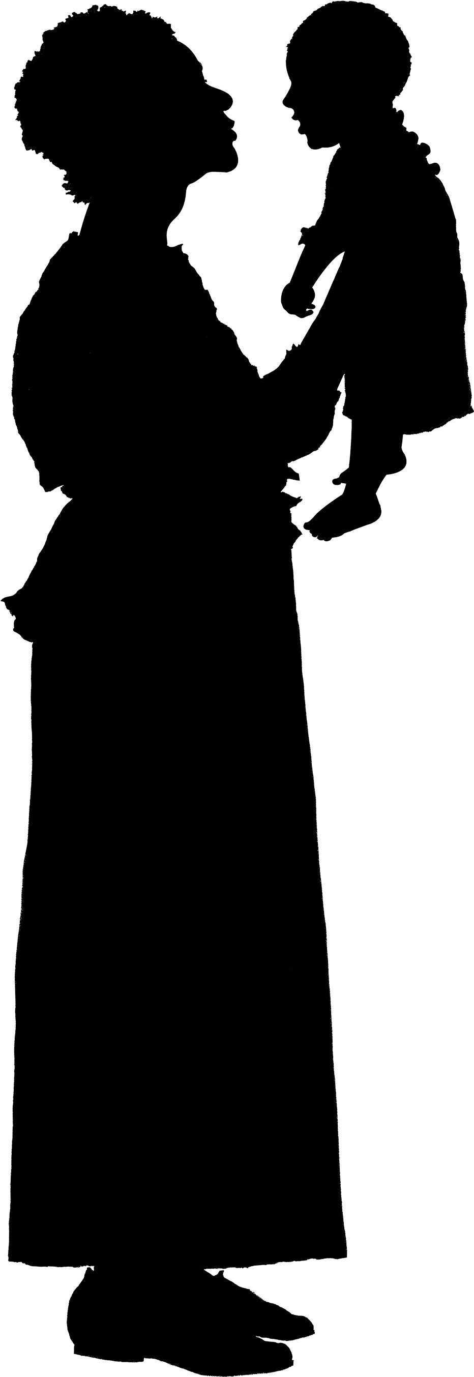 These Silhouettes Are Meant To Represent People In - Slavery Silhouette Png (1800x2706), Png Download