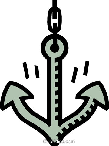 Ancla Del Barco Libres De Derechos Ilustraciones De - Mooring (360x480), Png Download