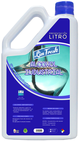 El Alcohol Industrial Al 97 % Lim Fresh Es Util Para - Plastic (498x748), Png Download
