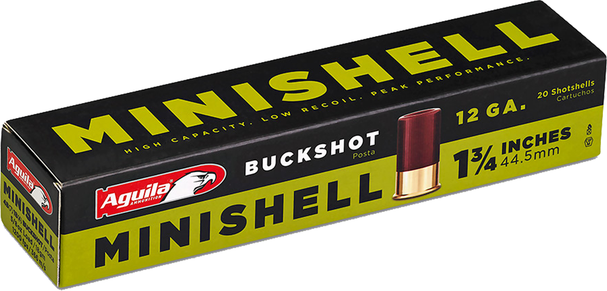 Aguila 12 Ga, 1 3/4" 5/8 Oz 00 Buck - Remington Tac 14 Case (1200x576), Png Download
