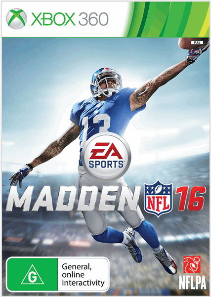 Madden Nfl 16 Game Ps4 (600x600), Png Download