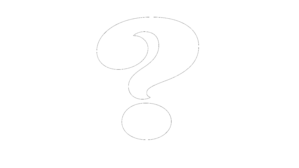Signo De Interrogacion Plantilla (1024x576), Png Download