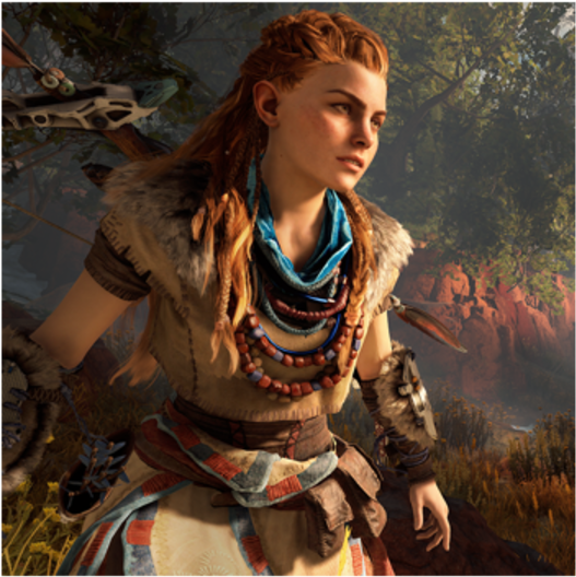1-herd 1434425337 - Horizon Zero Dawn Girl (1200x675), Png Download