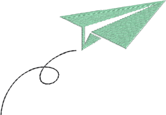 Download Hd Aviaozinho De Papel Hd Green Paper Plane Png Transparent Png Image Nicepng Com