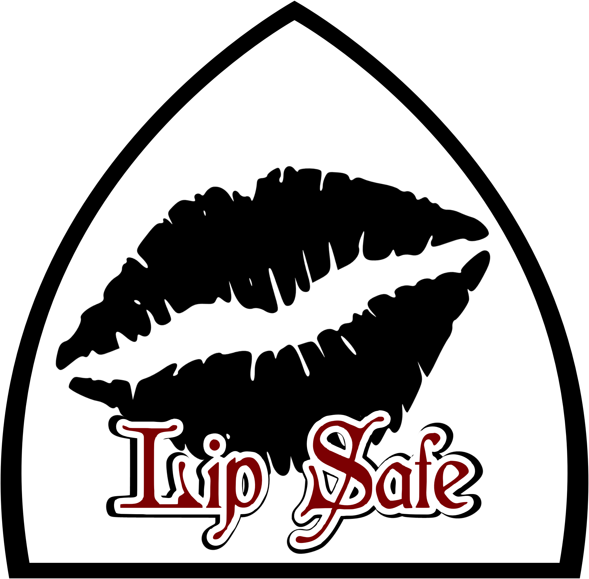 Vegan Image Lip Safe Image - Lips Decals (1926x1894), Png Download