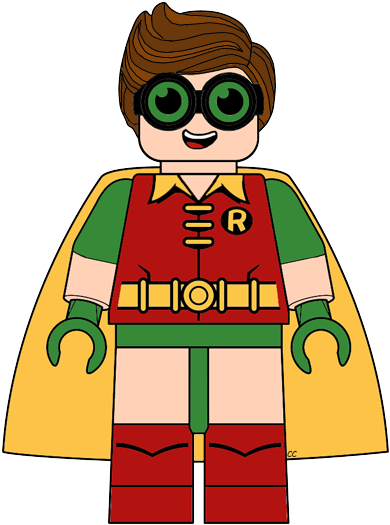 Robin Clipart Batman - Cartoon (400x540), Png Download