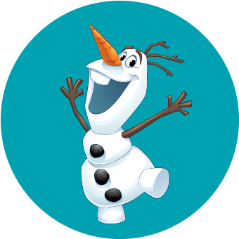 Graphic Freeuse Disney Frozen - Disney Frozen Super Cool Olaf Beach Towel, Multi (450x450), Png Download