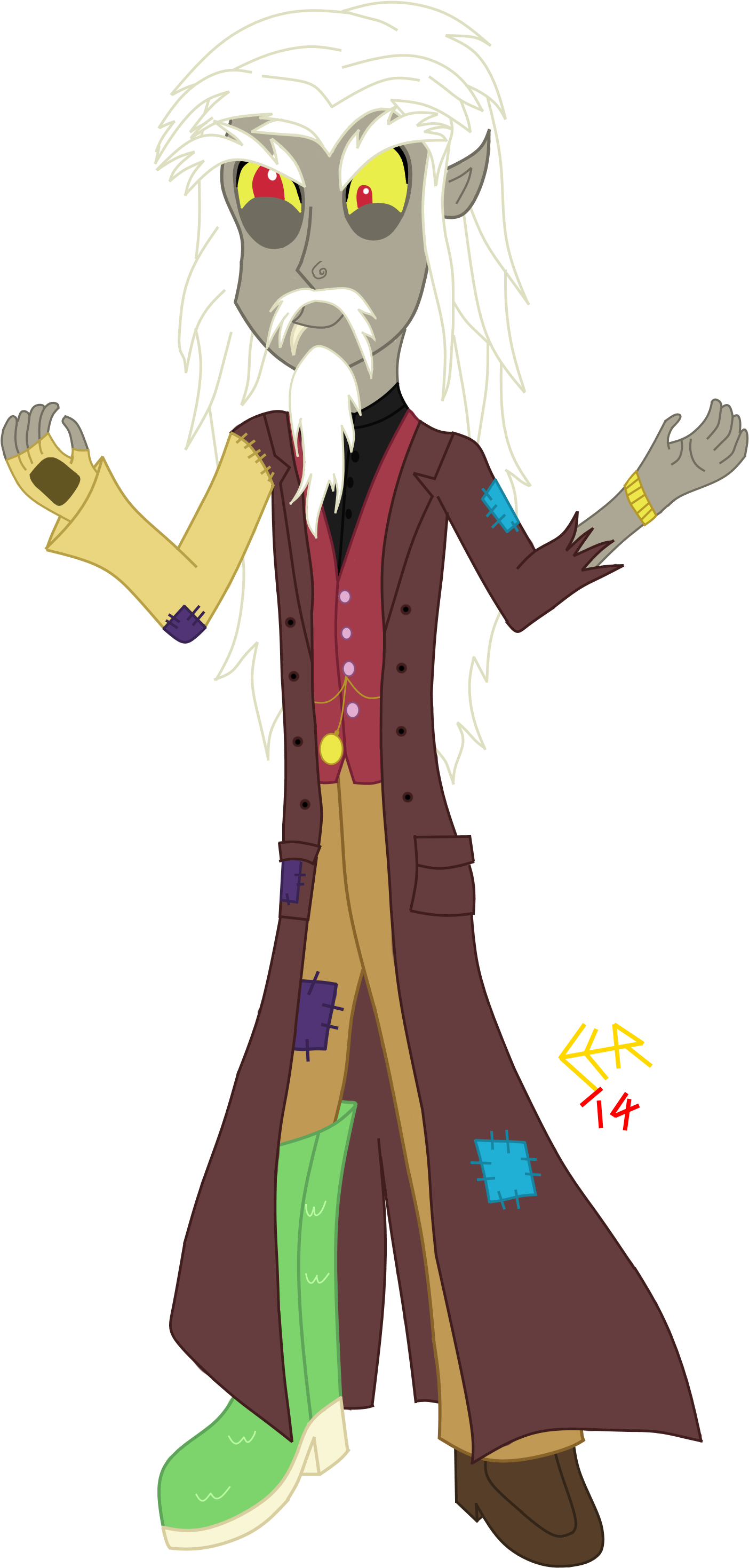 E E R, Discord, Equestria Girls, Equestria Girls Ified - My Little Pony Equestria Girl Discord (1531x3096), Png Download