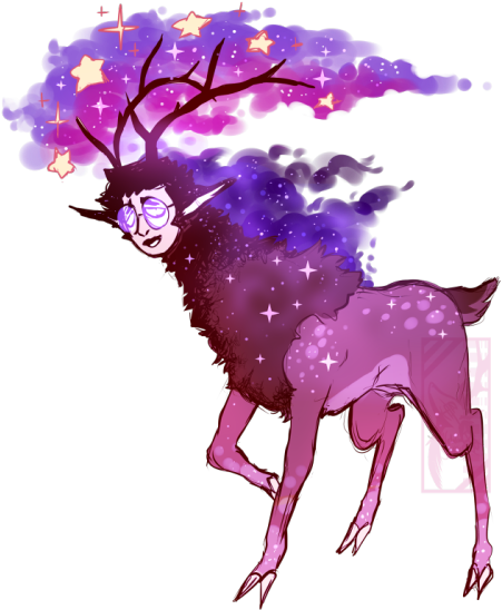 Deer (500x562), Png Download