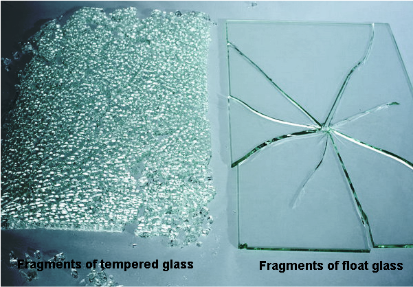 Shattered Tempered Glass - Toughened Glass (700x450), Png Download