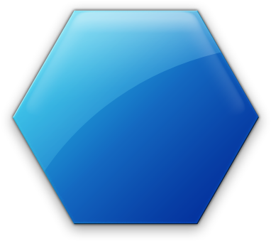 Hexagon Legacy Icon Tags Icons Etc - Blue Hexagon Shape (420x420), Png Download