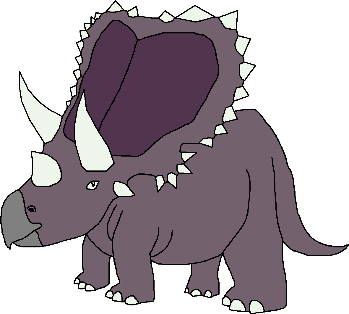 Mercuriceratops (1207x1074), Png Download