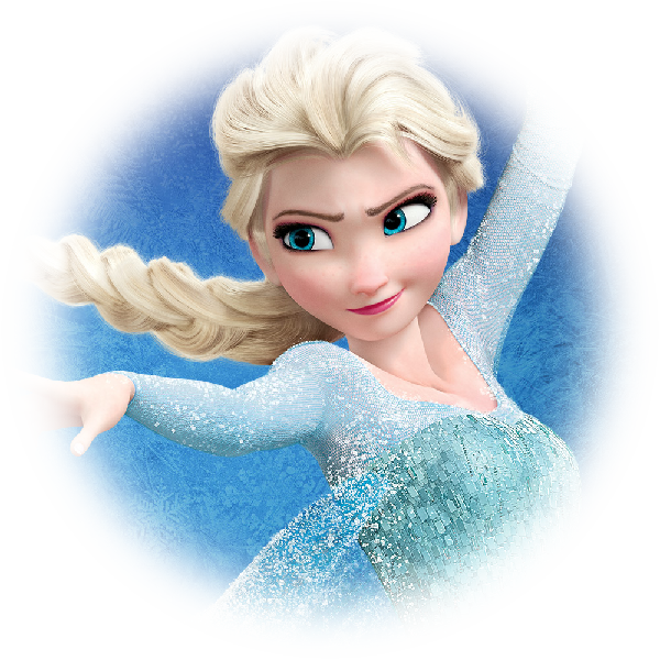 Personaje De Elsa De Frozen (600x600), Png Download