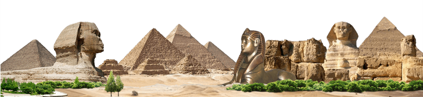 Free Png Egyptian Pyramids Png Images Transparent - Transparent Png Egypt (850x425), Png Download