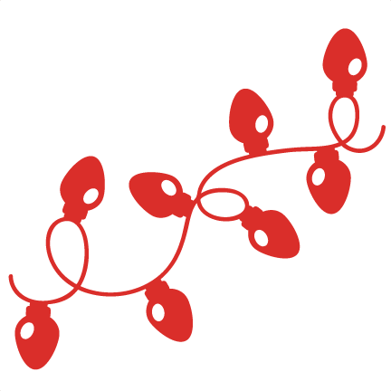 Christmas Lights Clipart File - Christmas Lights Svg Free (432x432), Png Download