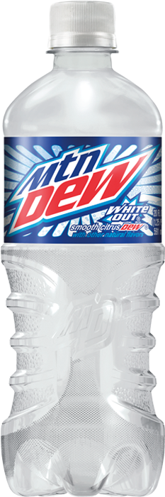 Mountain Dew White Out - Mountain Dew White Out Soda - 20 Fl Oz Bottle (300x700), Png Download