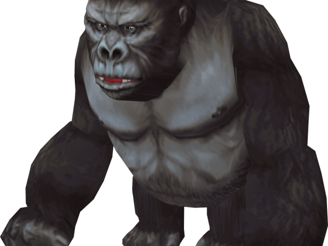 Gorilla Png Transparent Images - Gorilla Transparent (640x480), Png Download