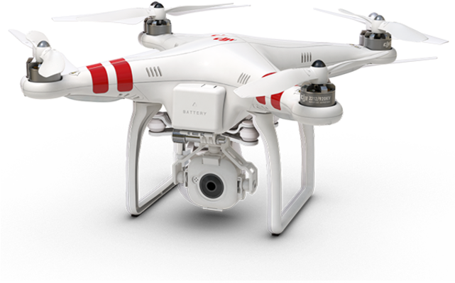 Dji-phantomfc40 - Dji Phantom 2 + Gimbal For Gopro Hero 4 (640x640), Png Download