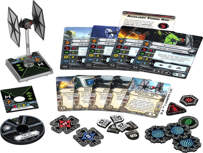 Swx54 Layout - X Wing Special Forces Tie (700x531), Png Download
