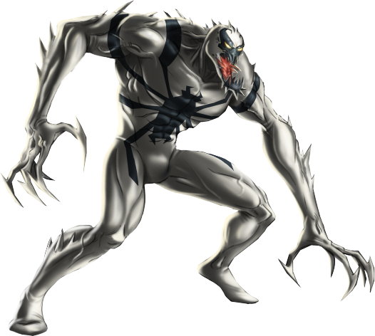 Anti Venom Original Ios - Anti Venom Marvel Png (526x472), Png Download
