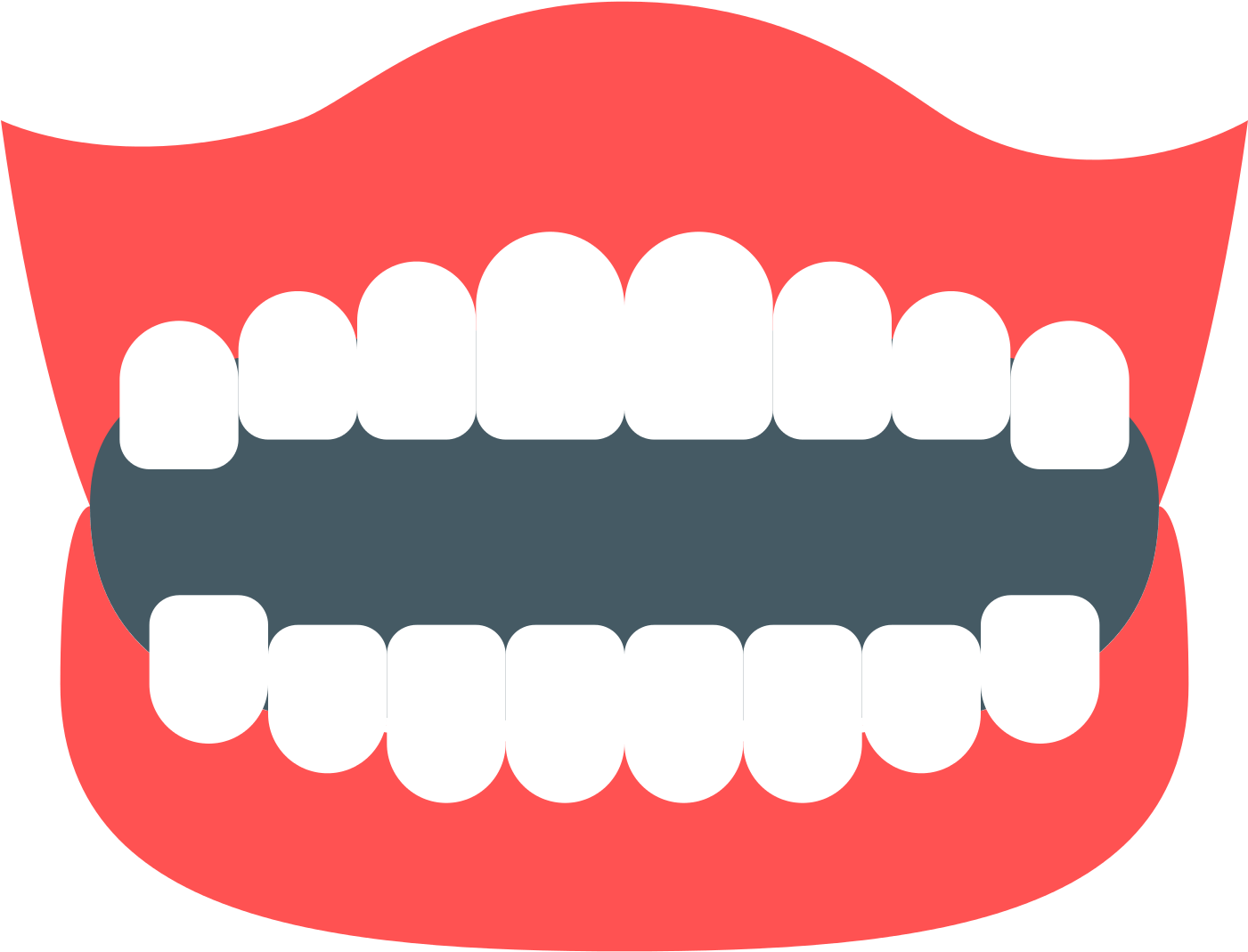 White Teeth Png Download - Dentures (1600x1600), Png Download