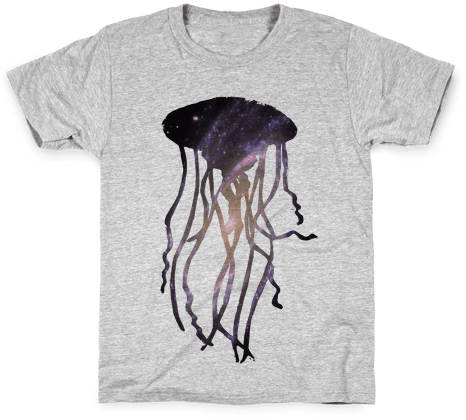 Galactic Jellyfish Kids T-shirt - Cow Joke Shirts (484x484), Png Download