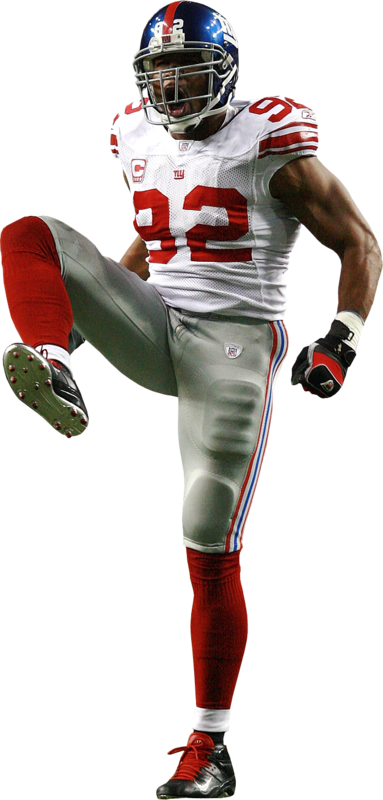 Stomp U Out - Michael Strahan Giants Png (383x800), Png Download